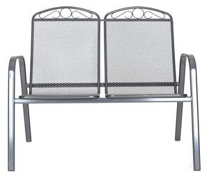 Židle zahradní ocelová GARDE DOUBLE 106 x 69 x 93 cm, dvojitá