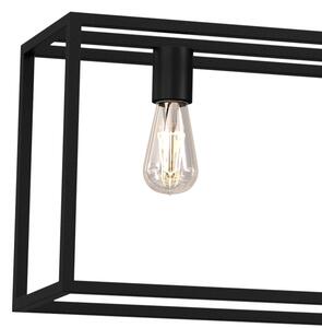 Lustr na lanku FRAME 4xE27/60W/230V černá
