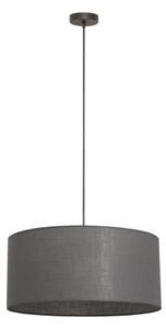 Lustr na lanku ALBA 1xE27/15W/230V pr. 40 cm šedá
