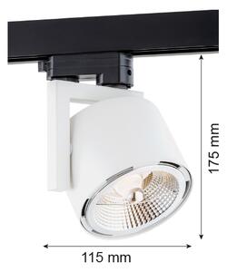 Argon 4750 - Bodové svítidlo ALTO 1xGU10-AR111/12W/230V bílá