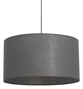 Lustr na lanku ALBA 1xE27/15W/230V pr. 40 cm šedá