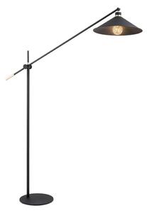 Argon 4732 - Stojací lampa NASHVILLE 1xE27/15W/230V černá