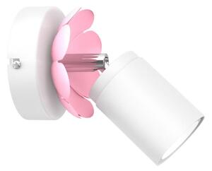 Nástěnné bodové svítidlo FLOWER 1xGU10/8W/230V bílá