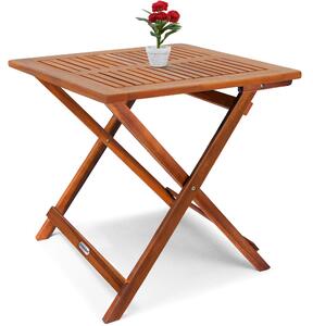 Odkládací stolek dřevěný 70 x 70 cm 105897