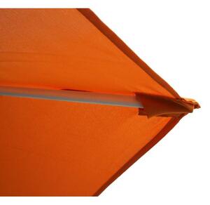 Slunečník s kličkou 230 cm, orange