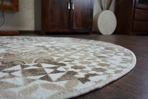 Balta Kulatý koberec MAIOLICA béžový Rozměr: průměr 100 cm