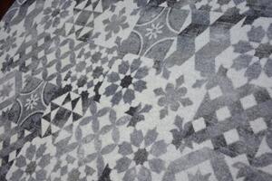 Balta Kulatý koberec MAIOLICA šedý Rozměr: průměr 100 cm