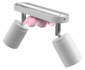 Bodové svítidlo FLOWER 2xGU10/8W/230V bílá