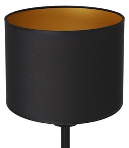 Stolní lampa ARDEN 1xE27/60W/230V pr. 18 cm černá/zlatá