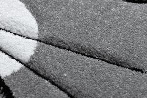 Makro Abra Dětský kulatý koberec PETIT Kočka šedý Rozměr: průměr 140 cm