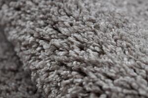 Makro Abra Kulatý koberec BERBER 9000 hnědý Rozměr: průměr 120 cm