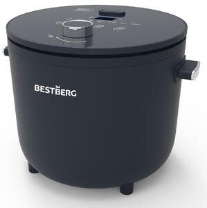 Nízkosacharidový rýžovar BestBerg BBRC-100 / 2 l / 400 W / černá