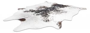 Makro Abra Koberec imitace zvířecí kůže G5074-1 bílý / hnědý Rozměr: 100x150 cm