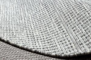 Balta Kulatý koberec SISAL LOFT 21198 slonová kost / stříbrný / béžový Rozměr: průměr 120 cm