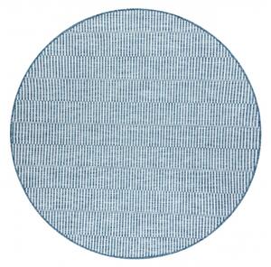 Balta Kulatý koberec SISAL LOFT 21198 modrý / stříbrný / slonová kost Rozměr: průměr 120 cm