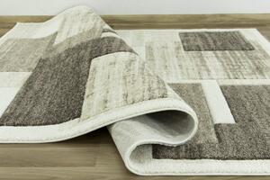 Makro Abra Moderní kusový koberec SUPER REGULA 2291A béžový / bílý Rozměr: 240x330 cm
