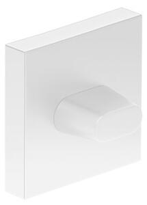 Rozeta na WC hranatá bílá - komplet 2ks