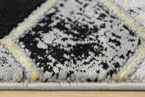 Makro Abra Moderní kusový koberec Diamond K4432G Kostky 3D šedý Rozměr: 120x170 cm