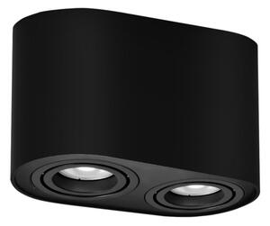 Rabalux 2051 - Bodové svítidlo KOBALD 2xGU10/42W/230V černá