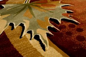 Makro Abra Kusový koberec ANTOGYA C657A Hnědý Rozměr: 60x100 cm
