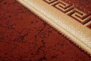 Makro Abra Kusový koberec ATLAS 4489B Hnědý Rozměr: 150x300 cm