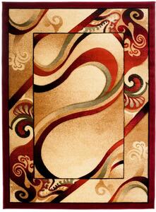 Makro Abra Kusový koberec ANTOGYA 9003B Krémový Rozměr: 110x195 cm