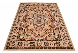 Makro Abra Kusový koberec ATLAS E951A Tmavě béžový Rozměr: 80x150 cm