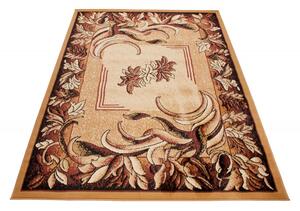 Makro Abra Kusový koberec ATLAS 4492A béžový hořčicový Rozměr: 140x200 cm