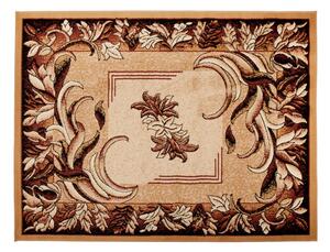 Makro Abra Kusový koberec ATLAS 4492A béžový hořčicový Rozměr: 80x150 cm
