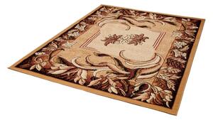 Makro Abra Kusový koberec ATLAS 4492A béžový hořčicový Rozměr: 300x400 cm