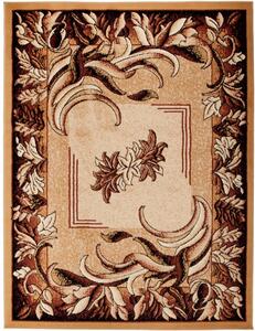 Makro Abra Kusový koberec ATLAS 4492A béžový hořčicový Rozměr: 70x130 cm