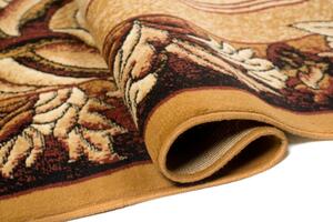 Makro Abra Kusový koberec ATLAS 4492A béžový hořčicový Rozměr: 250x350 cm
