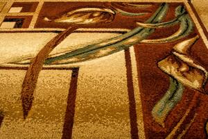 Makro Abra Kusový koberec ANTOGYA 7131B Světle béžový Rozměr: 70x140 cm