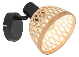 Rabalux 3133 - Nástěnné bodové svítidlo RATTAN 1xE14/15W/230V ratan