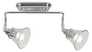 Rabalux 3208 - Koupelnové bodové svítidlo ANTOINE 2xE14/40W/230V IP44