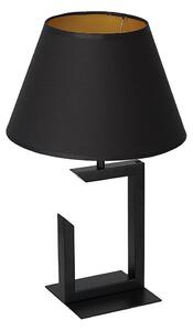 Stolní lampa 1xE27/60W/230V 45 cm černá/zlatá