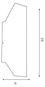 Nástěnné svítidlo WALL 2xGU10/8W/230V bílá