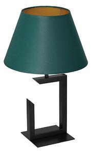 Stolní lampa 1xE27/60W/230V 45 cm zelená/zlatá