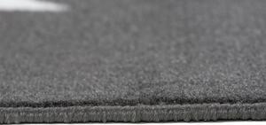 Makro Abra Moderní kusový koberec BALI C440A Hvězdy tmavě šedý / bílý Rozměr: 200x300 cm