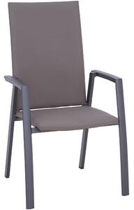 STOHOVATELNÉ KŘESLO, kov, textil Amatio - Stohovatelné židle