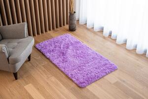 TAPISO Plyšový koberec BEST - LEVANDULOVÝ FIALOVÝ Rozměr koberce: 80x150 cm