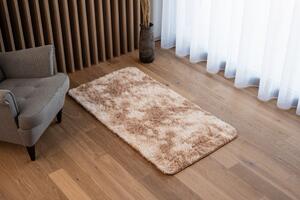 Plyšový koberec Home - tmavě béžový