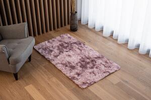 TAPISO Plyšový koberec HOME - RŮŽOVÝ Rozměr koberce: 80x150 cm