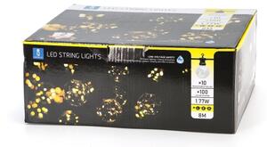 Aigostar - LED Venkovní dekorační řetěz 10xLED/8m IP44 teplá bílá