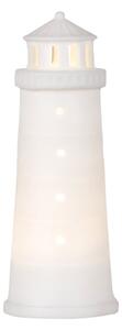 Porcelánová LED lucerna 11,5 cm