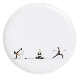 Porcelánový talíř Yoga 15 cm