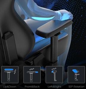 Herní židle DXRacer CRAFT šedá