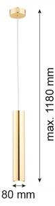 Argon 4057 - Lustr na lanku GOMERA 1xGU10/5W/230V zlatá