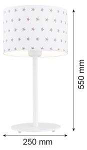 Argon 4125 - Stolní lampa MAGIC 1xE27/15W/230V bílá