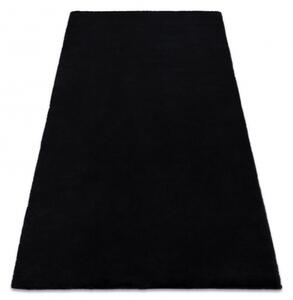 Makro Abra Kusový koberec BUNNY černý Rozměr: 80x150 cm